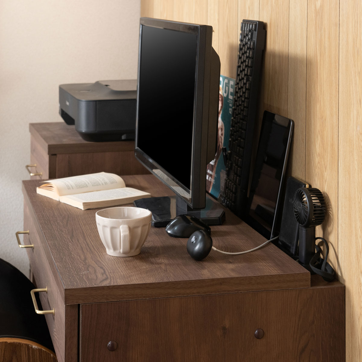 バルバーニ（VALVANNE） ムーブユニット 日本製 完成品 デスク ワゴン