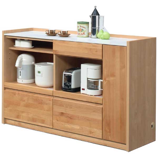 【定価81400円】キッチンカウンター　堀田木工　アンアン144カウンター　国産 堀田木工所 アンアン 144 カウンター キッチンカウンター レンジ 収納