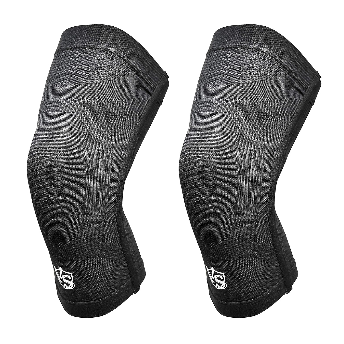 着圧 膝サポーター 【 VITAL SALVEO バイタルサルヴェオ】薄い 蒸れない 温かい ひざ 膝 ゲルマニウム 遠赤外線 膝スリーブ 左右兼用 両足用 2枚組 CJ-6202 |  | 01