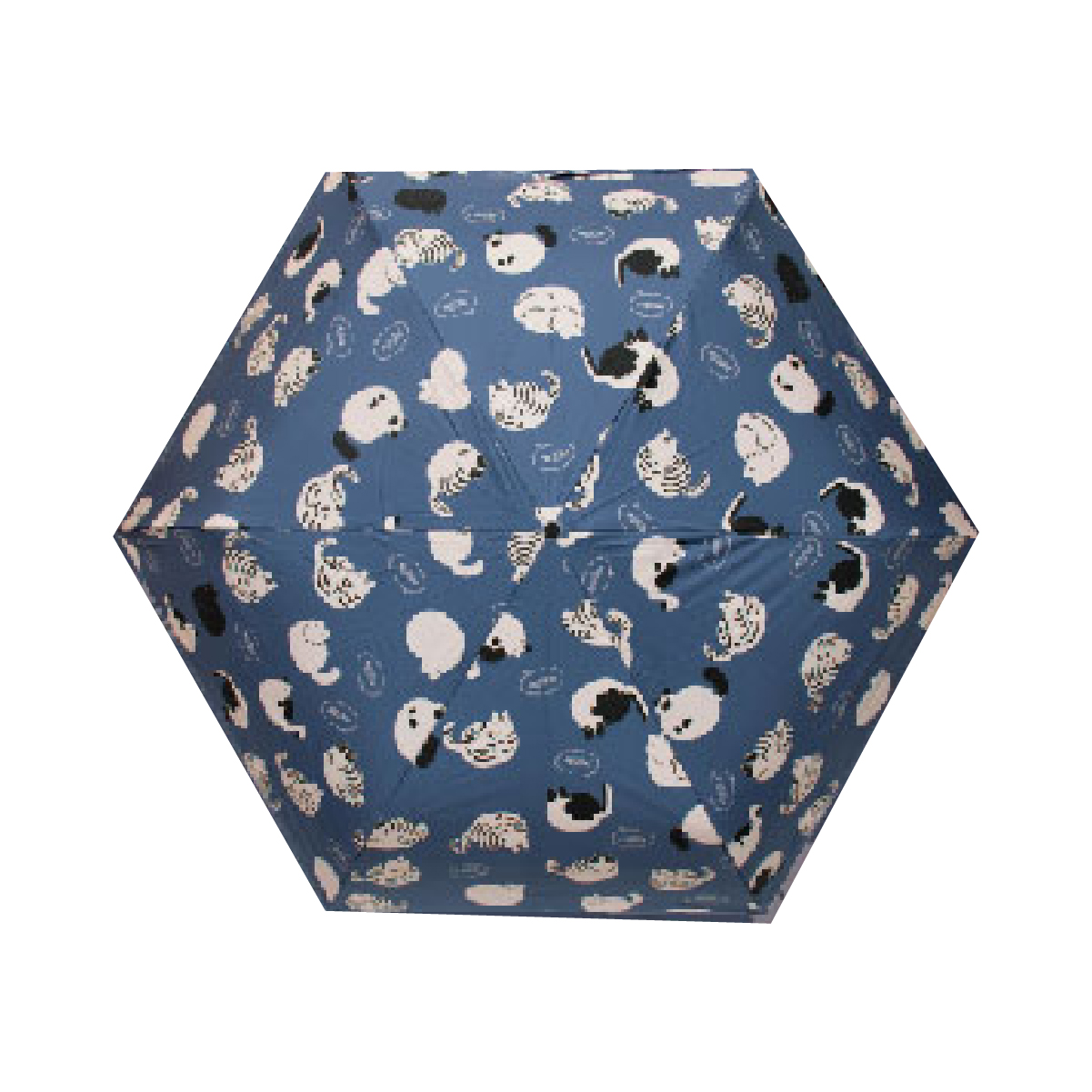 F-SEASONS M53 大きい 可愛い 軽い 日傘 折りたたみ傘 犬 猫 柄 遮熱 遮光 UVカット コンパクト 折り畳み傘 軽量 UPF50+ 小さい 晴雨兼用傘 超撥水 【ギフト】 |  | 01