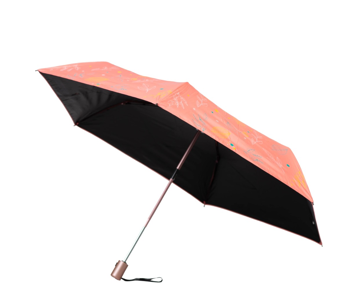 折りたたみ傘 自動開閉 コンパクト 折り畳み傘 おしゃれ 軽量 女性でも使いやすい F-SEASONS 無地 / リーフ柄 |  | 13