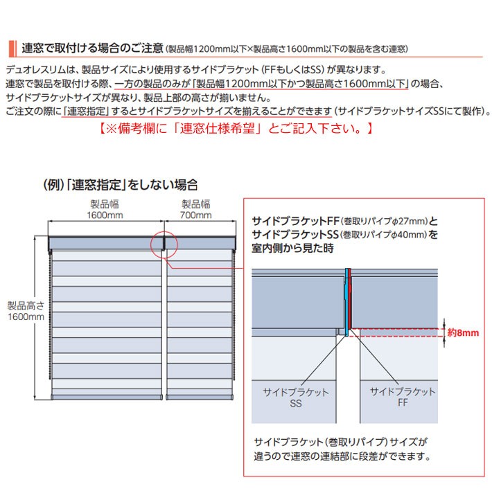 調光ロールスクリーン オーダー 遮光性 防炎 デュオレスリム ノネット