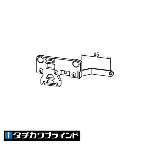 タチカワブラインド カーテンレールV20用 紐引き用 片紐引ランナー