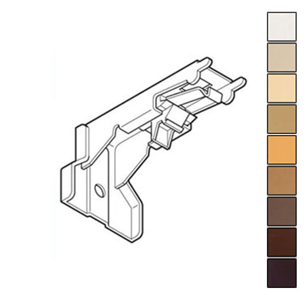とっちんページ 日本最安値！ カーテンレール 【 ネクスティ カバートップ2 Mセット