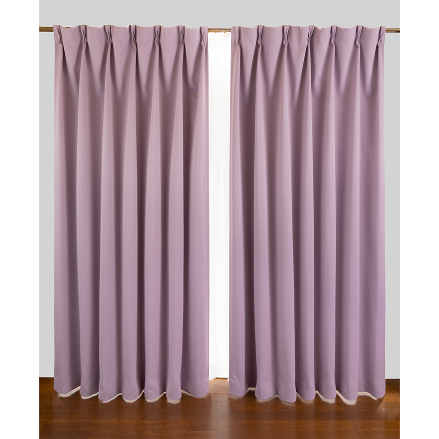 カーテン 遮光 1級 幅150cm×丈130cm 1枚入り 遮熱 断熱 無地 省エネ