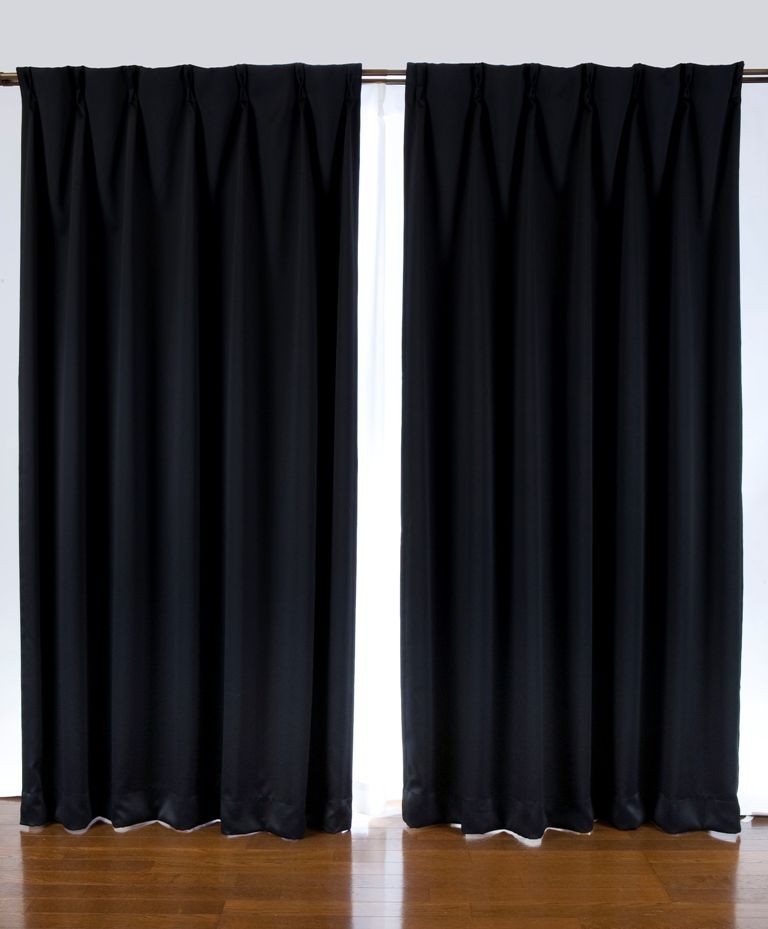 カーテン 遮光 1級 幅150cm×丈130cm 1枚入り 遮熱 断熱 無地 省エネ