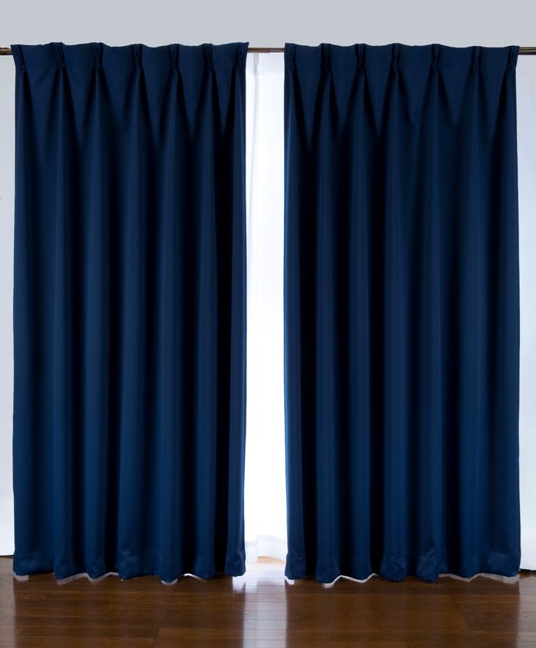 カーテン 遮光 1級 幅150cm×丈130cm 1枚入り 遮熱 断熱 無地 省エネ