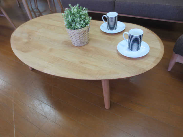 センターテーブル リビングテーブル おしゃれ 木製 ナチュラル 120cm