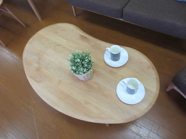 センターテーブル リビングテーブル おしゃれ 木製 ナチュラル 120cm