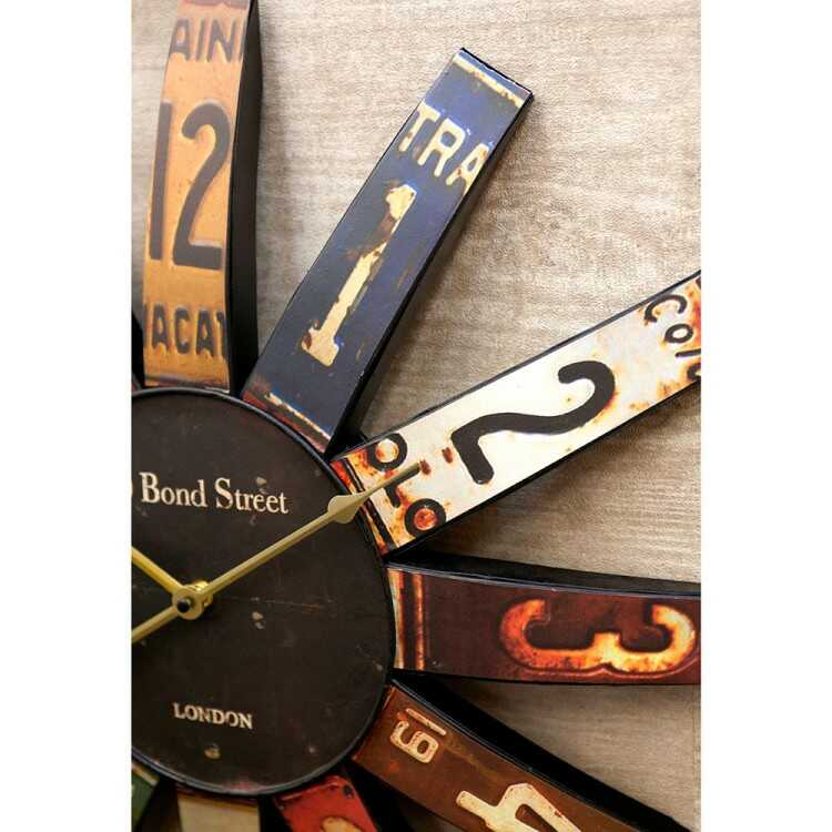 壁掛け時計 おしゃれ 時計 直径58 大きめ ラージ アンティーク風