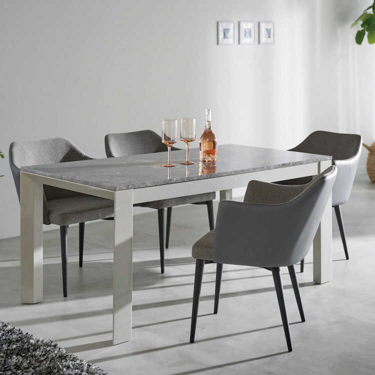 ダイニングテーブル おしゃれ 大理石柄 4人 単品 モダン 上品 高級感