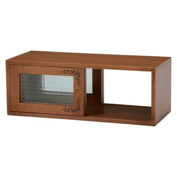 キッチン収納 カウンター上 キッチンカウンター用 60cm 完成品 お洒落