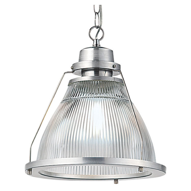 ペンダントライト ガラス製 ストライプ シルバー ブラック かっこいい