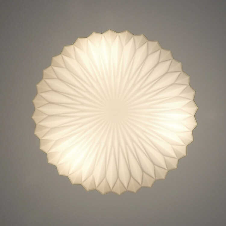 シーリングライト 3灯 かわいい ガラス フロスト エレガント 天井照明