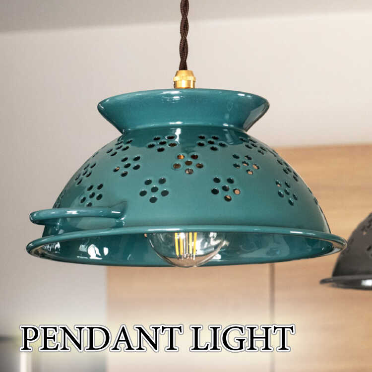 IDEE ホーローペンダントライト PORCELAIN ENAMELED IRON LAMP Black｜ペンダントランプ｜IDEE