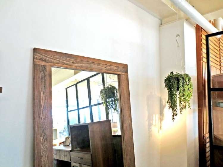 美品 オーバル型 ヴィンテージ スタンドミラー 木製 レトロ 鏡 姿鏡 スタンドミラー 鏡 全身鏡 姿見 大型 幅90cm ヴィンテージ調 おしゃれ