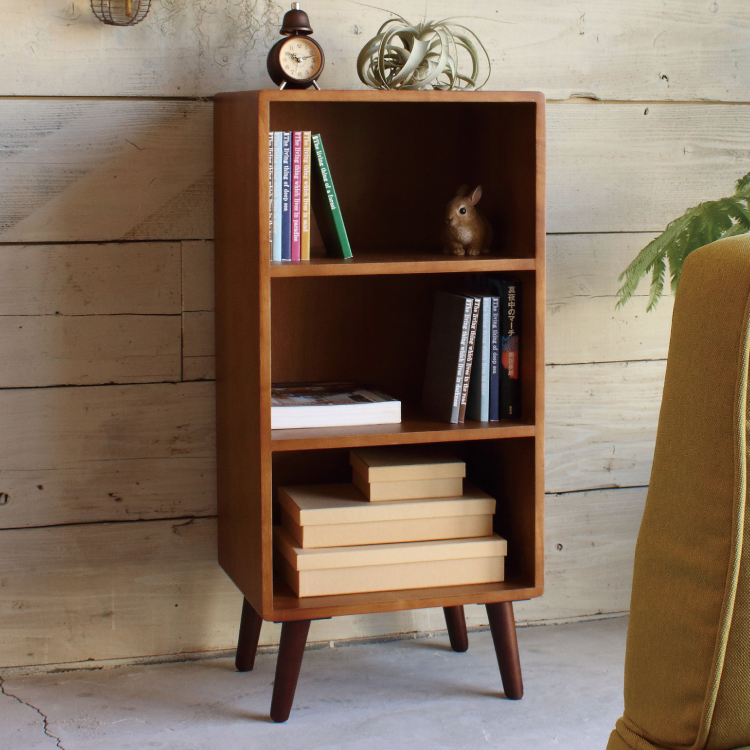 木製オープンシェルフ ダークブラウン　引き取り限定 木製オープンシェルフ ダークブラウン 引き取り限定 木製収納オープン