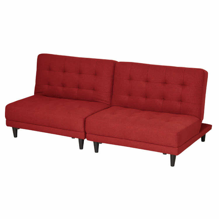 ソファーベッド 2人掛け おしゃれ コンパクト リクライニング 分離