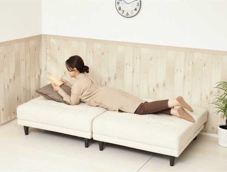 ソファーベッド ソファ 2人掛け コンパクト おしゃれ 一人暮らし 分離