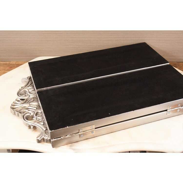 三面鏡 ミラー 卓上 大きい シルバー おしゃれ アンティーク