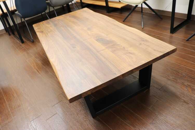 地域限定SALE適応中！】ローテーブル 幅180cm 天然木製 ウォールナット