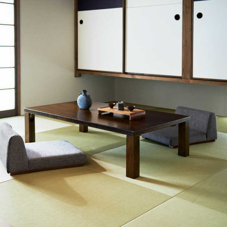 座卓 ローテーブル 和室 折りたたみ 完成品 天然木 120cm お洒落