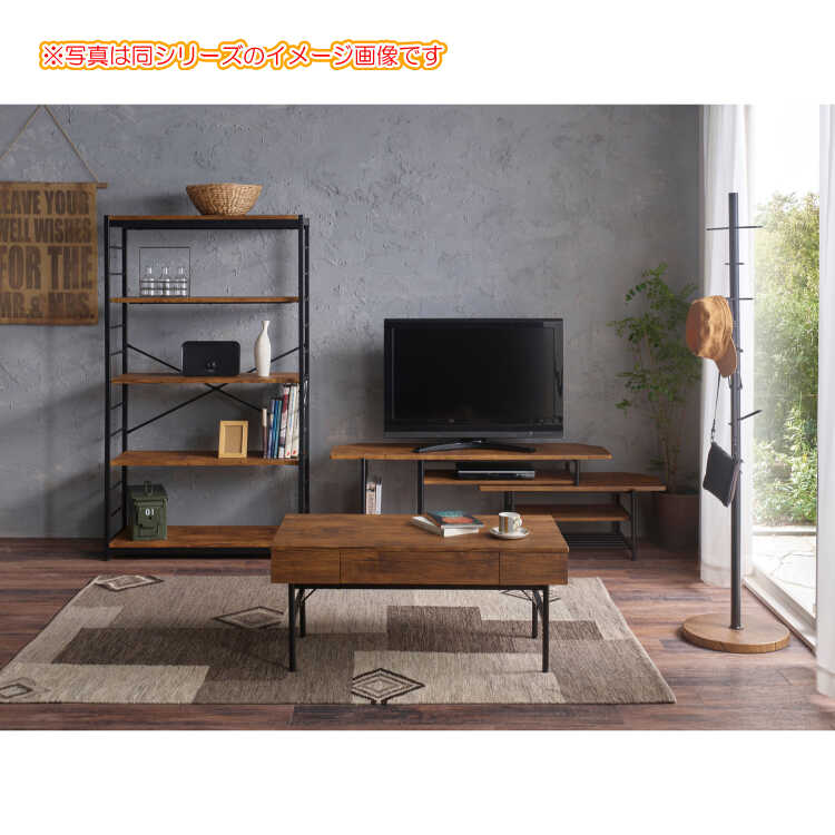 テレビ台 ローボード 幅60cm コンパクト 19インチ ブラウン 一人暮らし