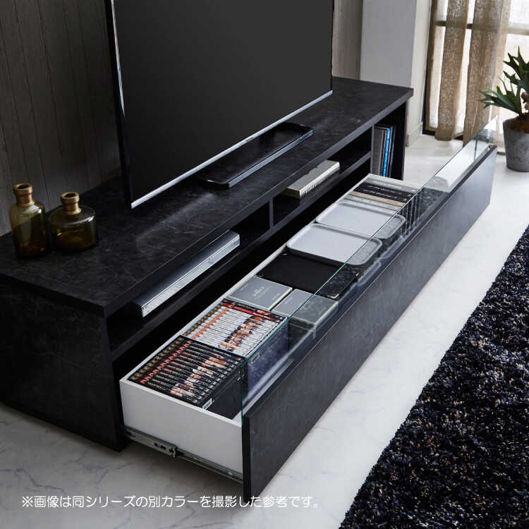スタイリッシュテレビ台 ホワイト　オーダーメイド MODERN DECO テレビ台 テレビボード おしゃれ 180cm 完成品