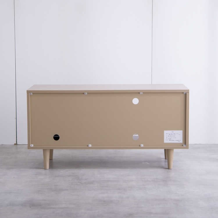 テレビ台 ローボード 幅90cm かわいい ピンクベージュ 24インチ 32