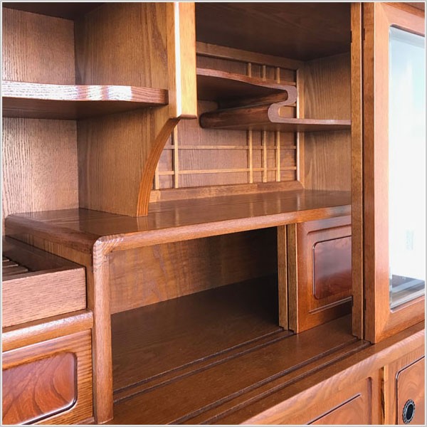 茶タンス 茶箪笥 茶ダンス 茶棚 欅 サイドボード 和風 リビングボード