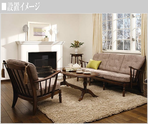 定価7.7万 カリモク家具 コロニアル リビング センター ローテーブル COLONIAL（カリモク家具） カリモク リビングテーブル おしゃれ