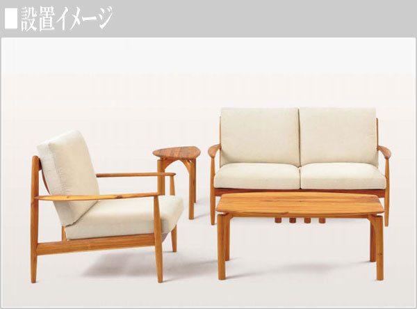 朝日木材加工 リビングテーブル 北欧 センターテーブル 木製 無垢 ロー