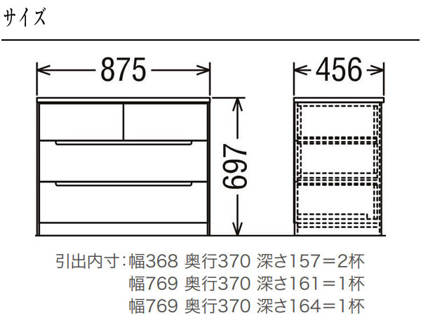 カリモク家具（KARIMOKU FURNITURE） カリモク ドロアーチェスト 木製 