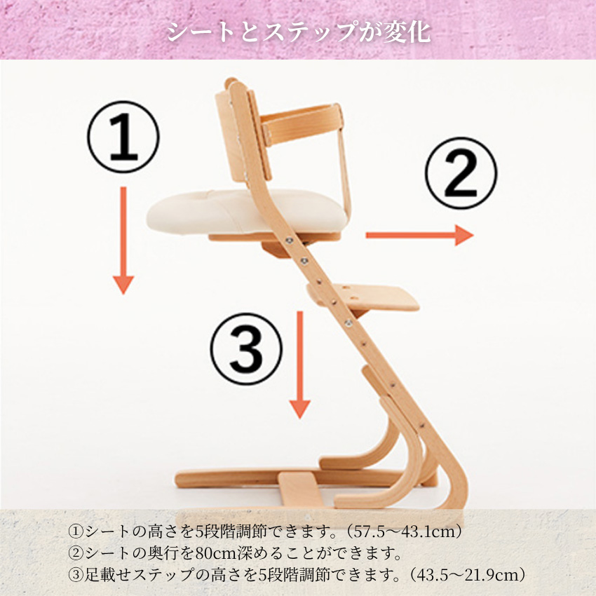 カリモク家具（KARIMOKU FURNITURE） カリモク 子供用食堂椅子 エフ