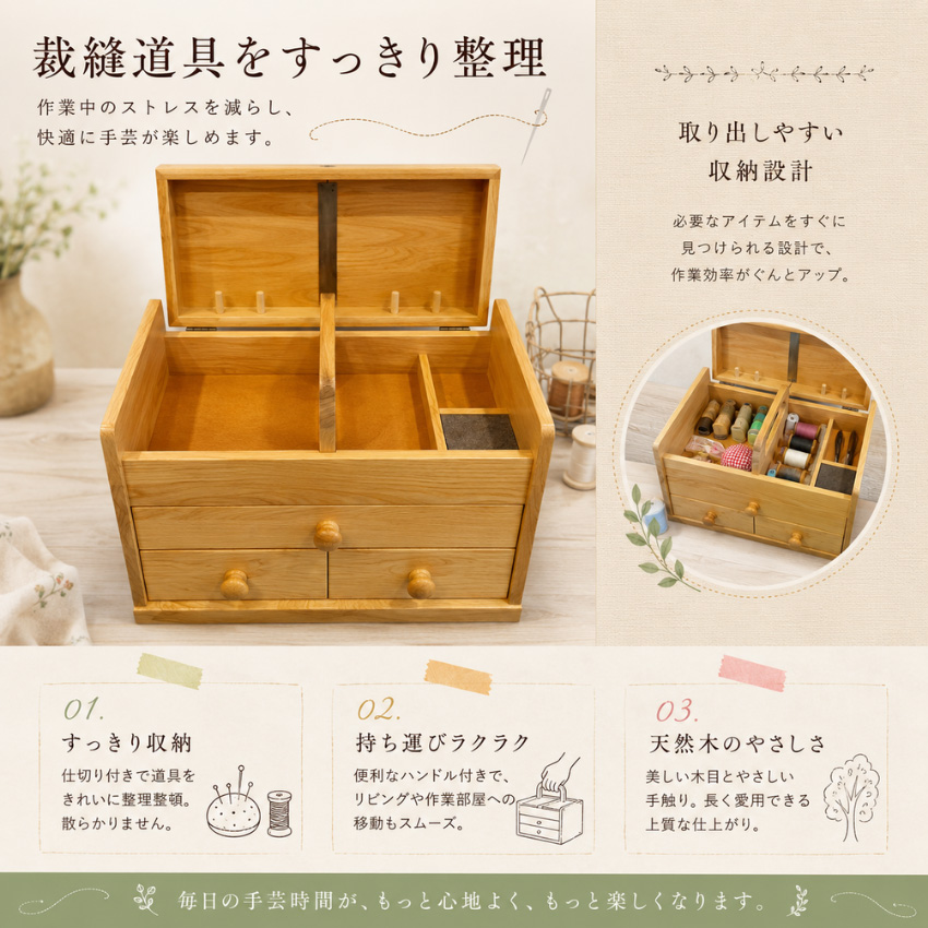 サンワインテリア 木製トランクBOX アンティーク 小物入 裁縫箱 コレクション サンワインテリア 木製トランクBOX アンティーク 小物入 裁縫箱