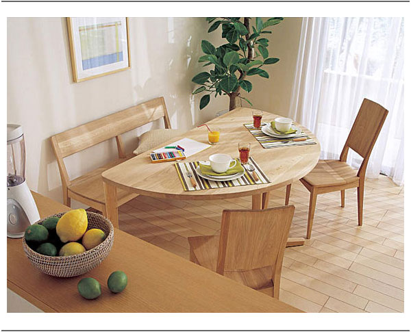 カリモク家具 ダイニングテーブル 4人用 食堂テーブル 4人掛け 食卓