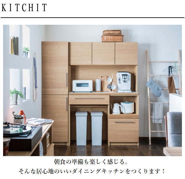 カリモク家具（KARIMOKU FURNITURE） カリモク 家電収納棚 おしゃれ