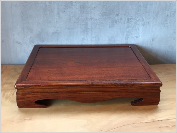 花台 木製 床の間 和風 盆栽台 無垢 飾台 欅 床台 国産 敷板 日本製