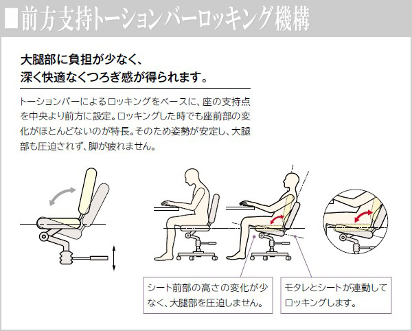 カリモク デスクチェア 本革 オフィスチェア レザー 高級 ロッキング