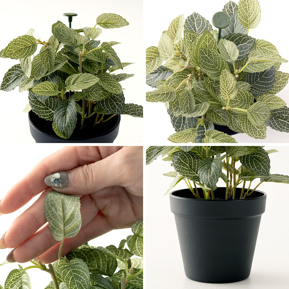 フェイクグリーン ミニ 鉢植 観葉植物 人工 造花 インテリア