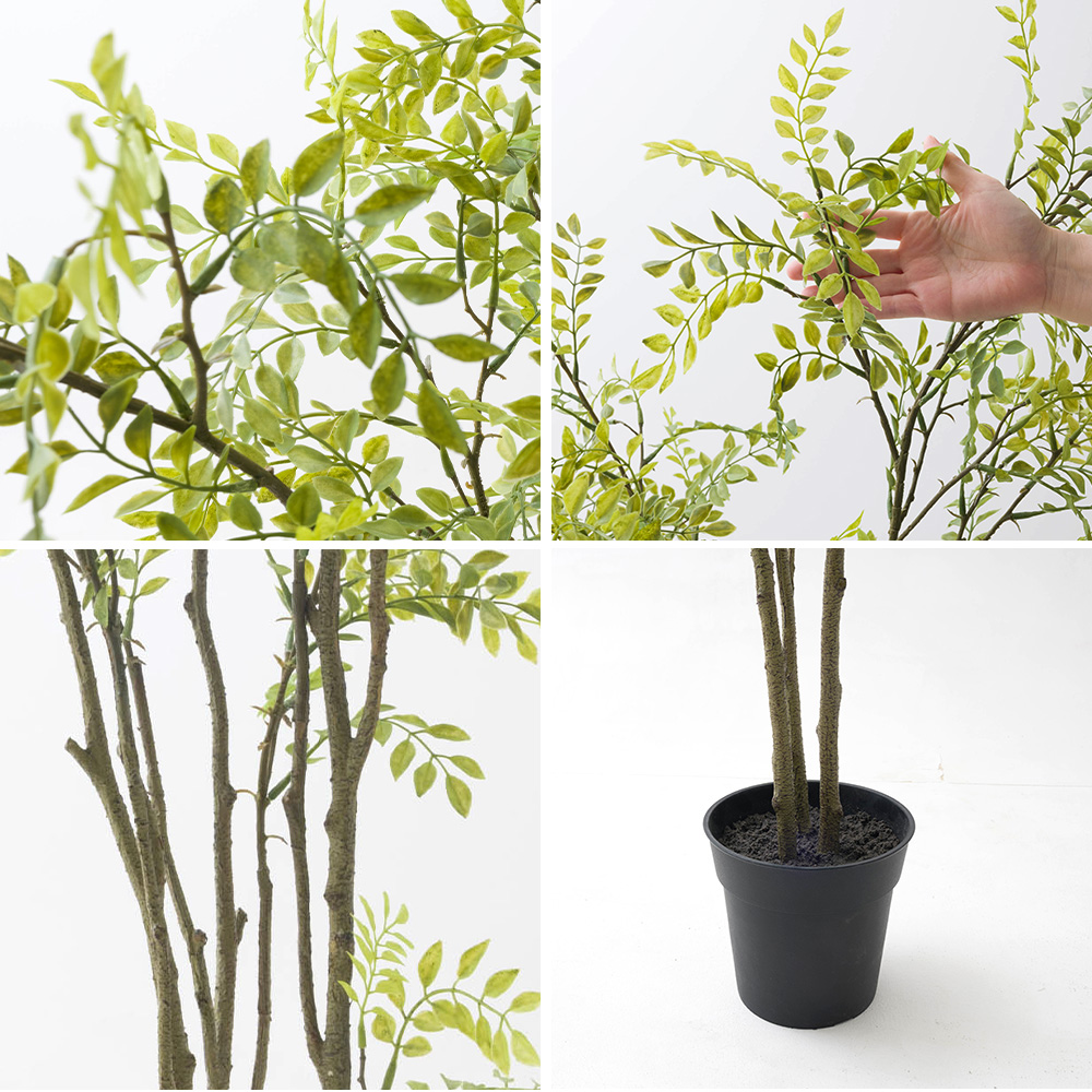 フェイクグリーン 大型 シマトネリコ 観葉植物 リアル リーフ 造花