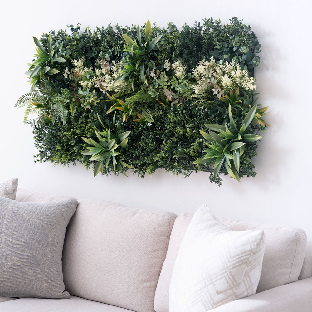 フェイクグリーン 大型 壁掛け ウォールグリーン 屋外 観葉植物