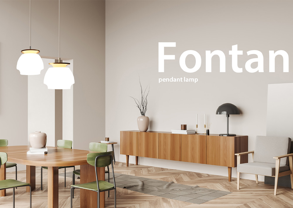 DI CLASSE（ディクラッセ） フォンターン ペンダントランプ LED球付属