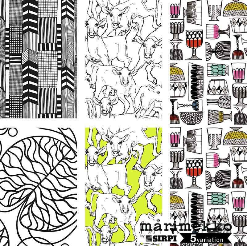 marimekko（マリメッコ） 壁紙 張り替え 自分で おしゃれ 北欧 花柄