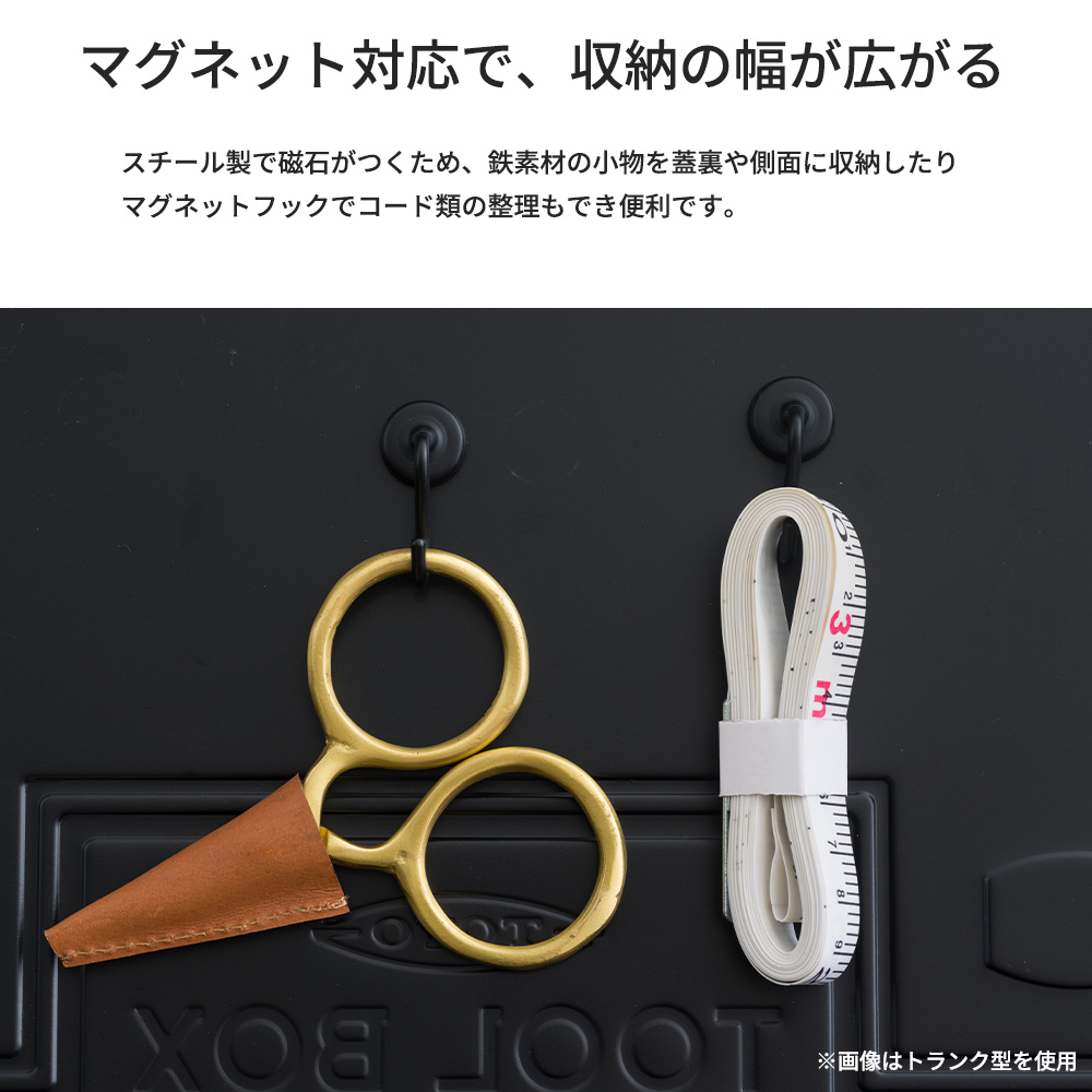 工具箱 スチール ツールボックス 2段式 大型...の詳細画像5