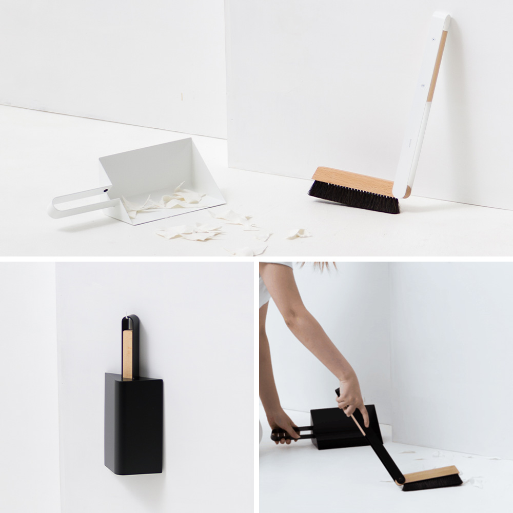 ほうき ちりとり セット 自立 掃除用具 おしゃれ シンプル 北欧