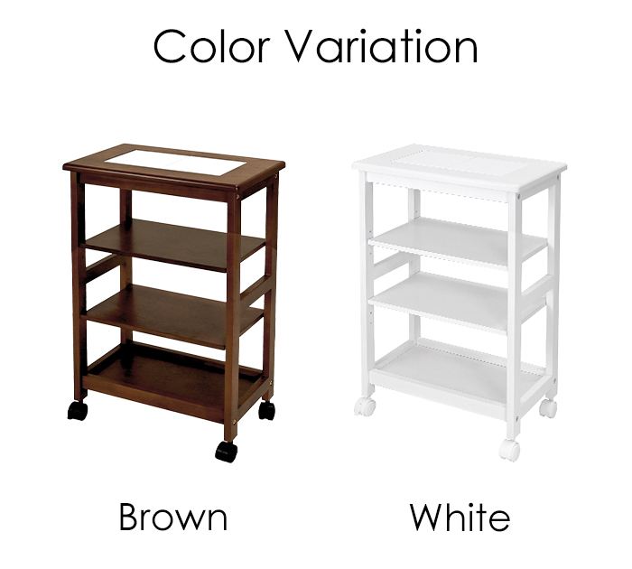 タイルトップワゴン キッチンワゴン キッチン収納 タイル天板