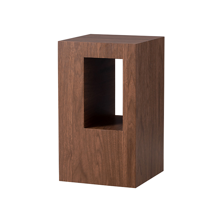 東谷 サイドテーブル 飾り台 スリム ソファサイドテーブル オープン