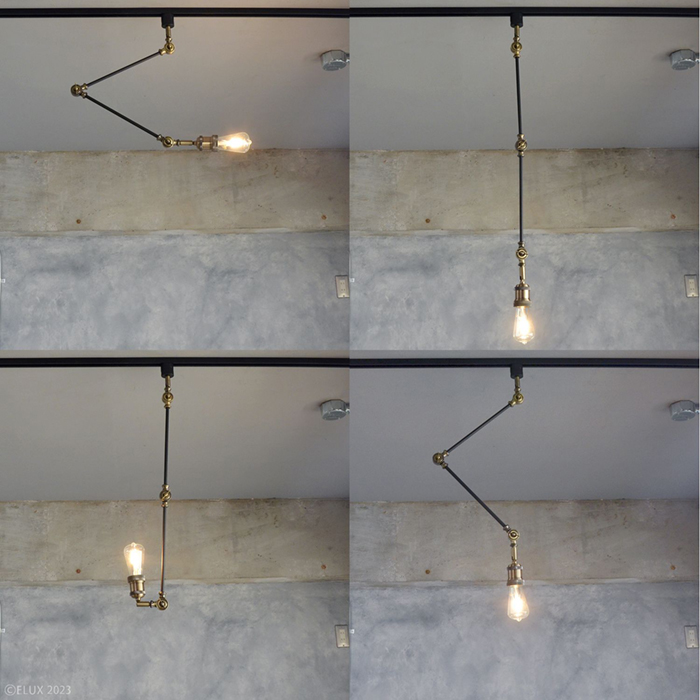 ELUX Original 照明 スポットライト ダクトレール用 照明器具 LED電球