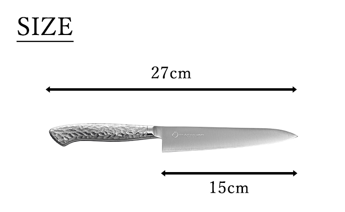 よこやま 包丁 ペティナイフ 15cm オールステンレス 果物 フルーツ